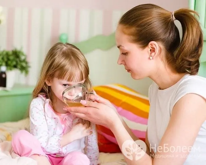 Penyedutan untuk kanak-kanak dilakukan menggunakan nebulizer