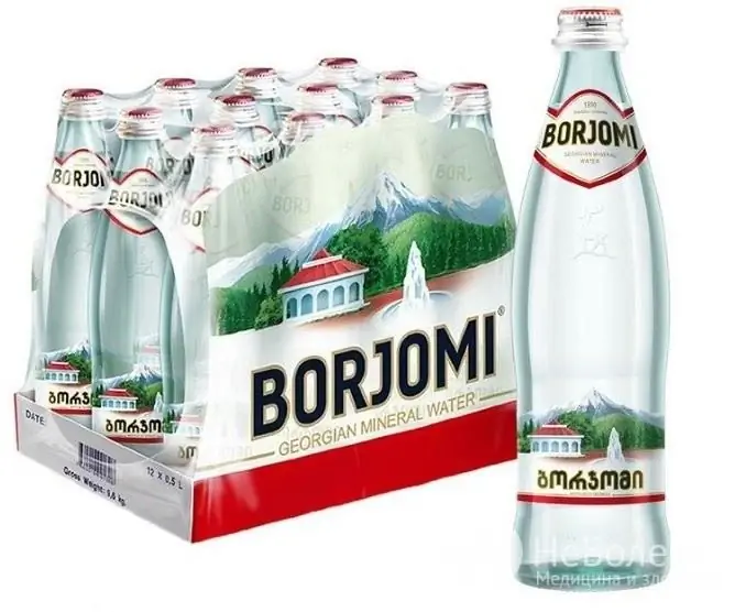 Лечебните свойства на Borjomi се дължат на содата, включена в състава му, която има омекотяващ ефект