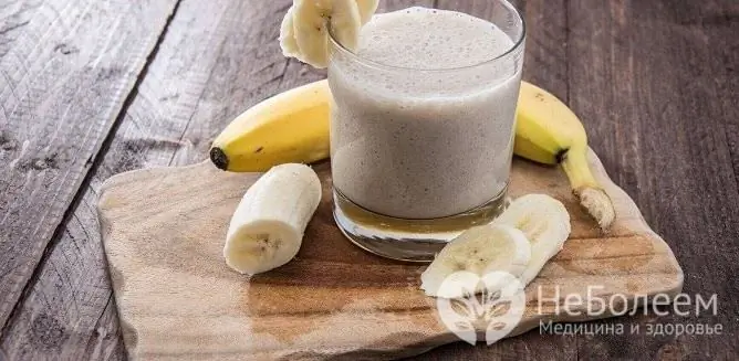 Bananmælk fungerer godt ved tørre, uproduktive hoster