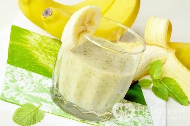 Susu pisang-mint, selain antitusif, juga memiliki efek sedatif ringan