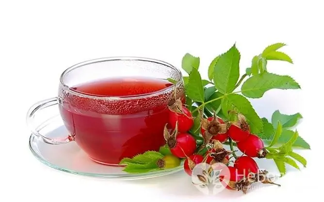 Rosehip infusion or tea helps to normalize blood pressure and strengthen the body