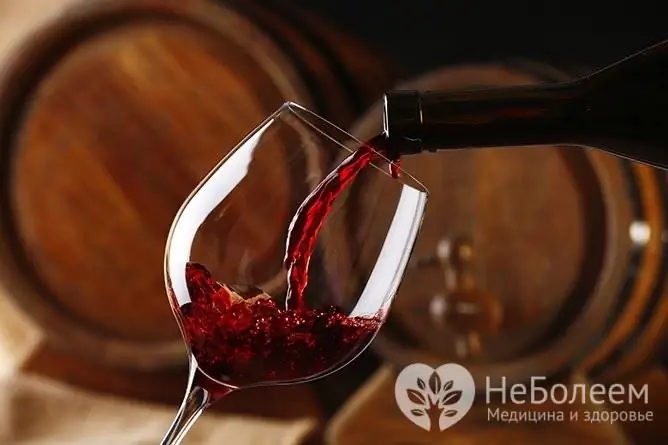 In an amount of 140 ml per day, dry red wine can be beneficial for the body