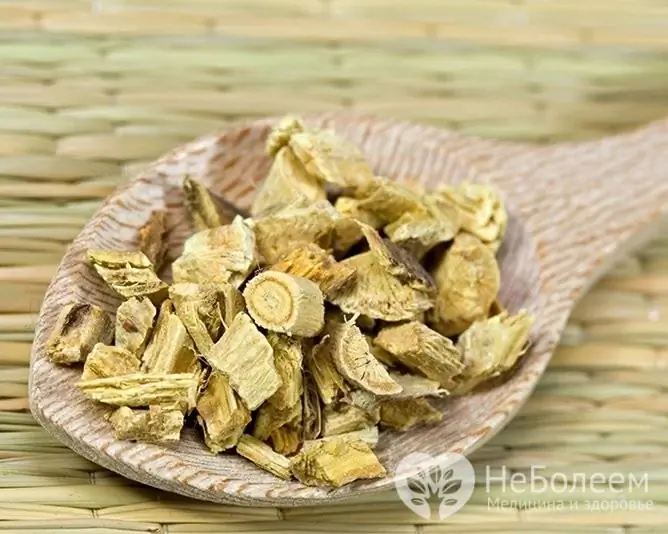 Dry licorice root is used to make a decoction that increases blood pressure