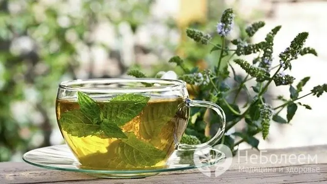 Mint tea is useful for hypertensive patients, as it dilates blood vessels