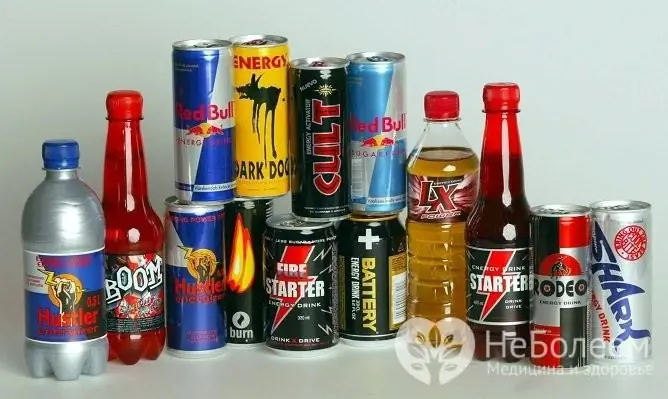 Energy drinks containing high doses of caffeine can be hazardous to health