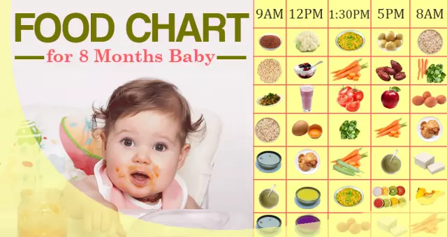 8 Month Old Baby Menu