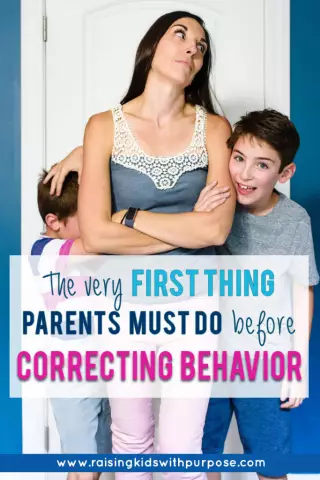 Correction Of Child Behavior