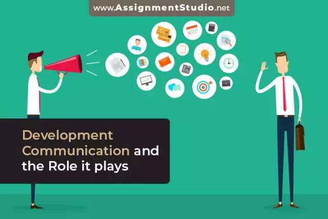 Communication Development Games