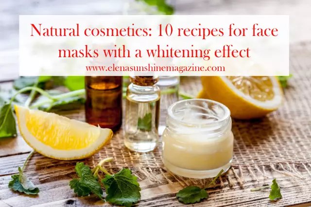 Whitening Face Masks - Reviews, Recipes