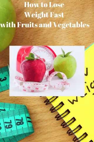 Lose Weight On Vegetables And Fruits