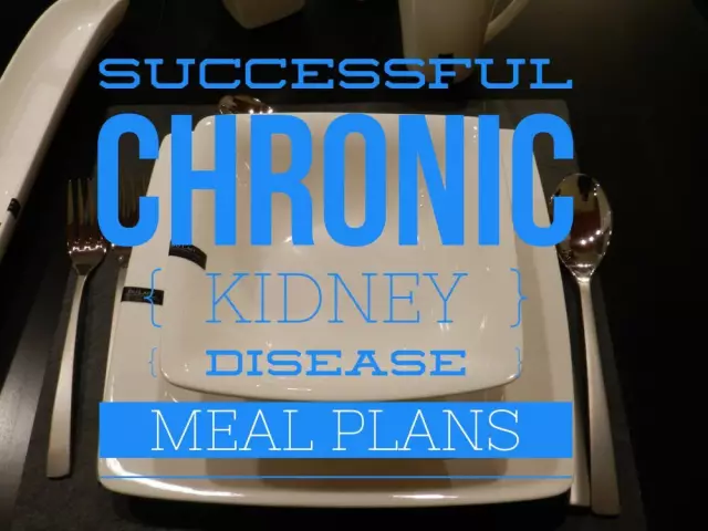 Diet 7 - Kidney Disease, Kidney Diet, Menu