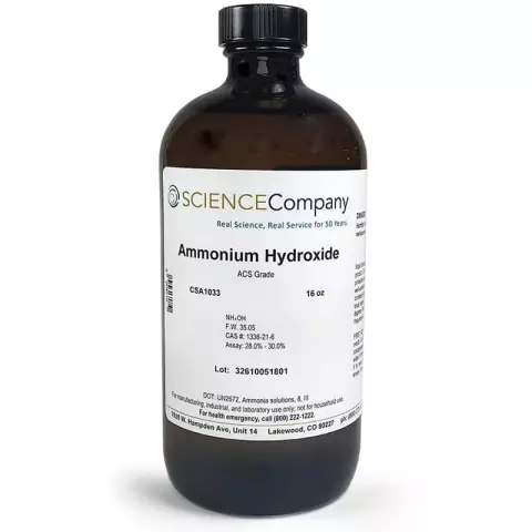 Ammonium Hydroxide - Production, Properties, Application