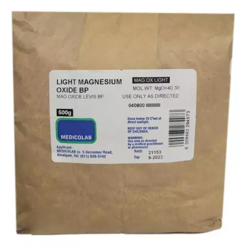 Magnesium Oxide - Properties, Production, Application