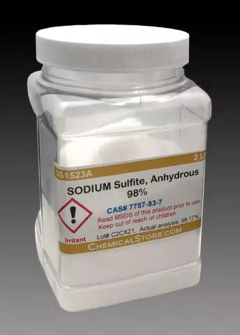 Sodium Sulfite Solution - Application, Properties, Harm