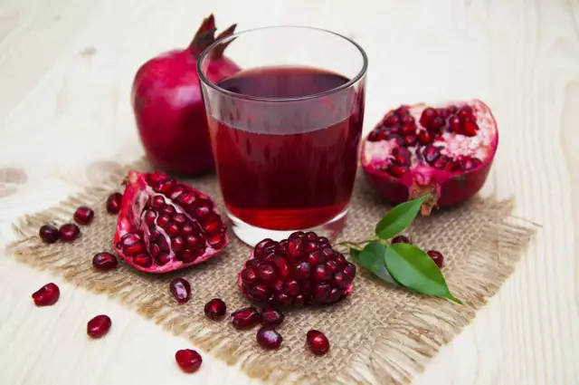 Pomegranate Juice - Benefits, Harm, Properties