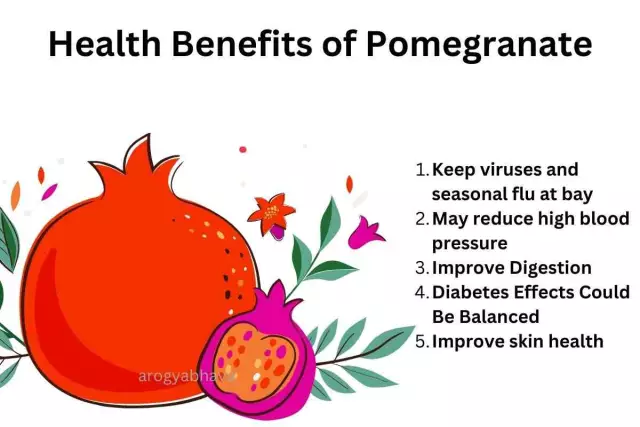 8 Health Benefits Of Pomegranate