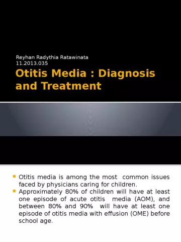 Otorhinolaryngology - Diagnosis And Treatment Of Diseases