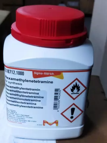 Hexamethylenetetramine Solution - Instructions For Use