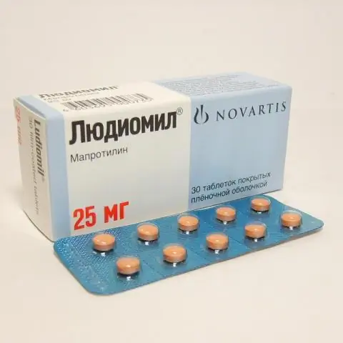 Maprotiline - Navodila Za Uporabo, Cena, Pregledi, Analogi Tablet