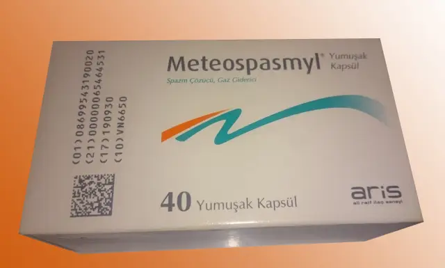 Meteospazmil - инструкции за употреба на капсули, цена, рецензии, аналози