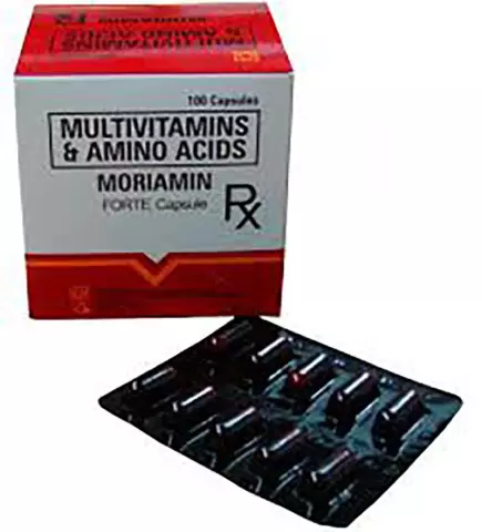 Moriamin Forte - Instructions For Use, Indications, Doses, Analogues