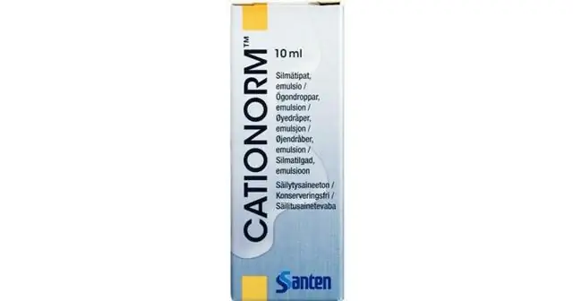 Cationorm - Instructions For The Use Of Eye Drops, Price, Analogues