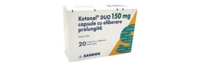 Ketonal DUO - Instrukcijas Par Kapsulu 150 Mg Lietošanu, Cena, Atsauksmes