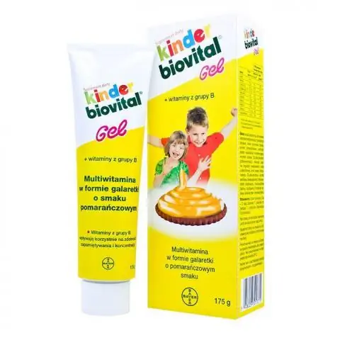 Kinder Biovital гел за деца - инструкции за употреба, рецензии, аналози