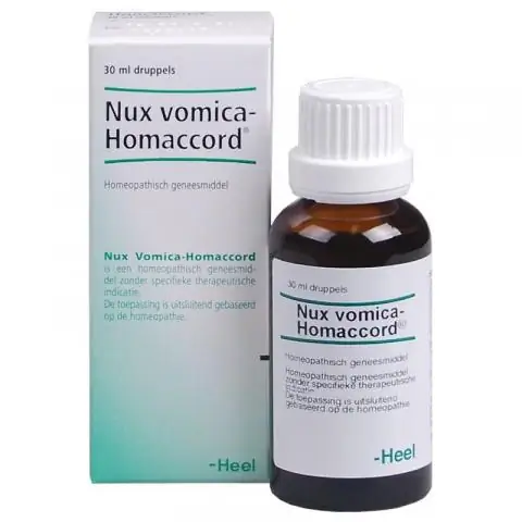 Nux Vomica-gomaccord - Navodila Za Uporabo, Pregledi, Cena, Analogi