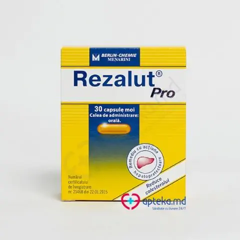 Rezalut Pro: Instrucciones Para El Uso De Cápsulas, Precio, Revisiones, Análogos