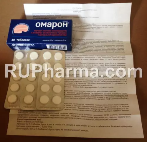 Omaron - Instructions For Use, Reviews, Indications