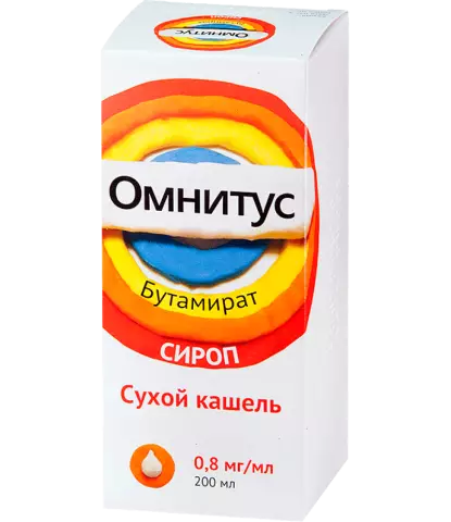 Omnitus - Instructions For The Use Of Tablets And Syrup, Price, Reviews