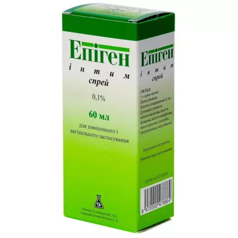 Spray Epigen Intim - Instructions, Reviews, Analogues